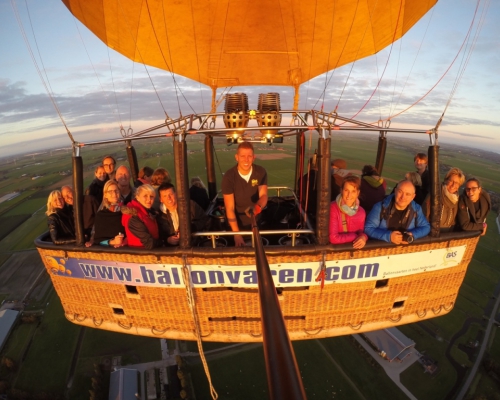 Ballonvaart vanaf Middenmeer naar Obdam